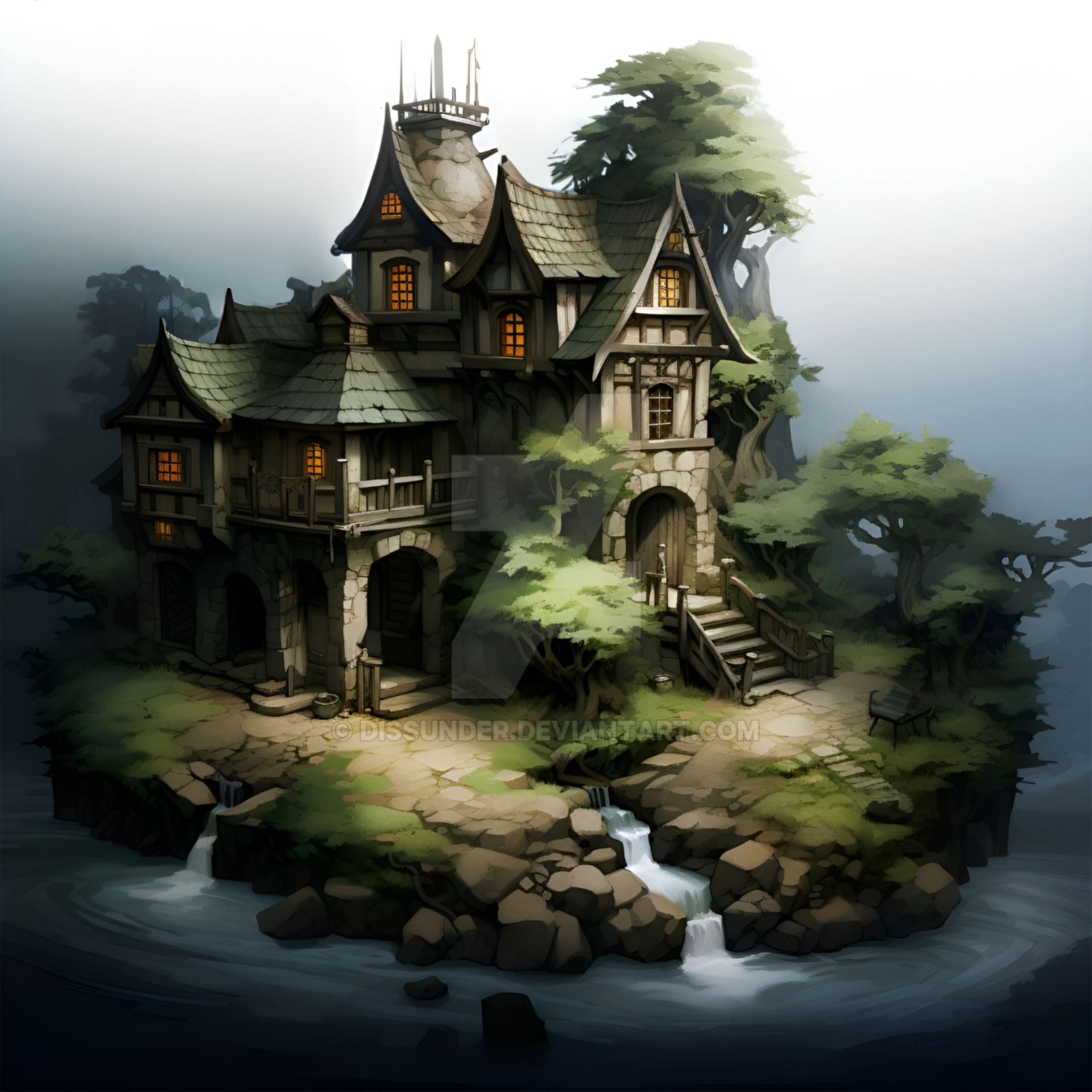 Rpg Building Asset Building Fantasy, RPG setting by Dissunder on DeviantArt