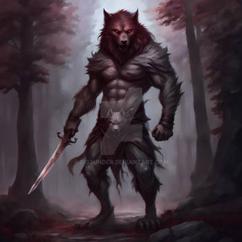 Red Moon | Commission Work by ChrisNazgul on DeviantArt