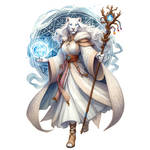 Lioness Mage Adoptable Character. AI + Ps. 6$