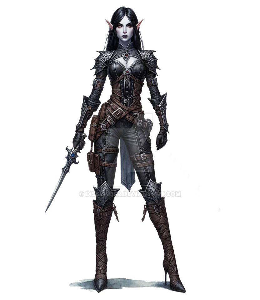 Dark Elf Female Character Set Price Adoptable 8 By Dissunder On dark-elf-female-character-set-price-adoptable-8-by-dissunder-on