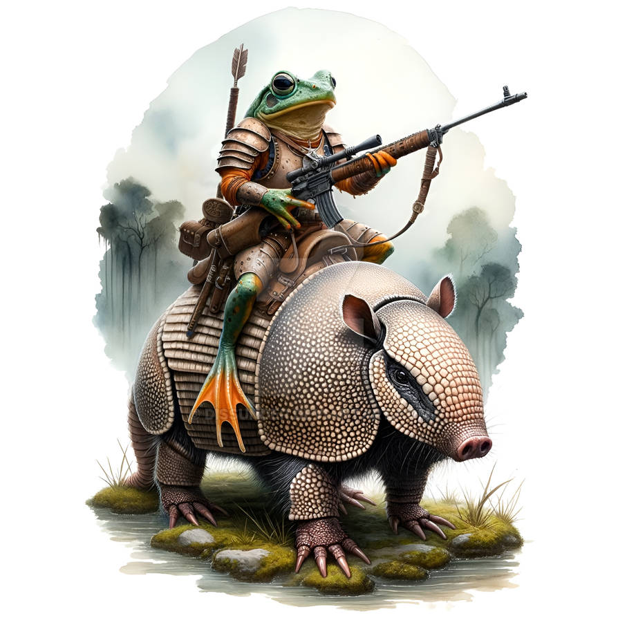 Sci-Fi Anthropomorphic Character. Frog Trooper by Dissunder on DeviantArt