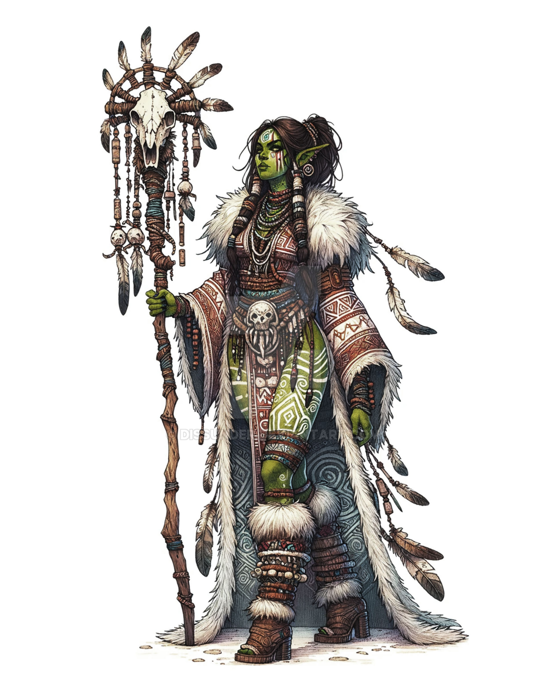 Shaman Orc Female Witch Adoptable Character 8$ by Dissunder on DeviantArt Shaman Orc Female Witch Adoptable Character 8$ by Dissunder on DeviantArt