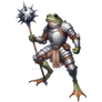 Frogfolk Warrior Adoptable Character. 10$