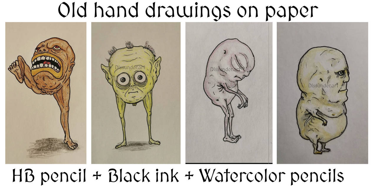 Traditional Art. Hand drawings. Old. 15 years ago by Dissunder on ...