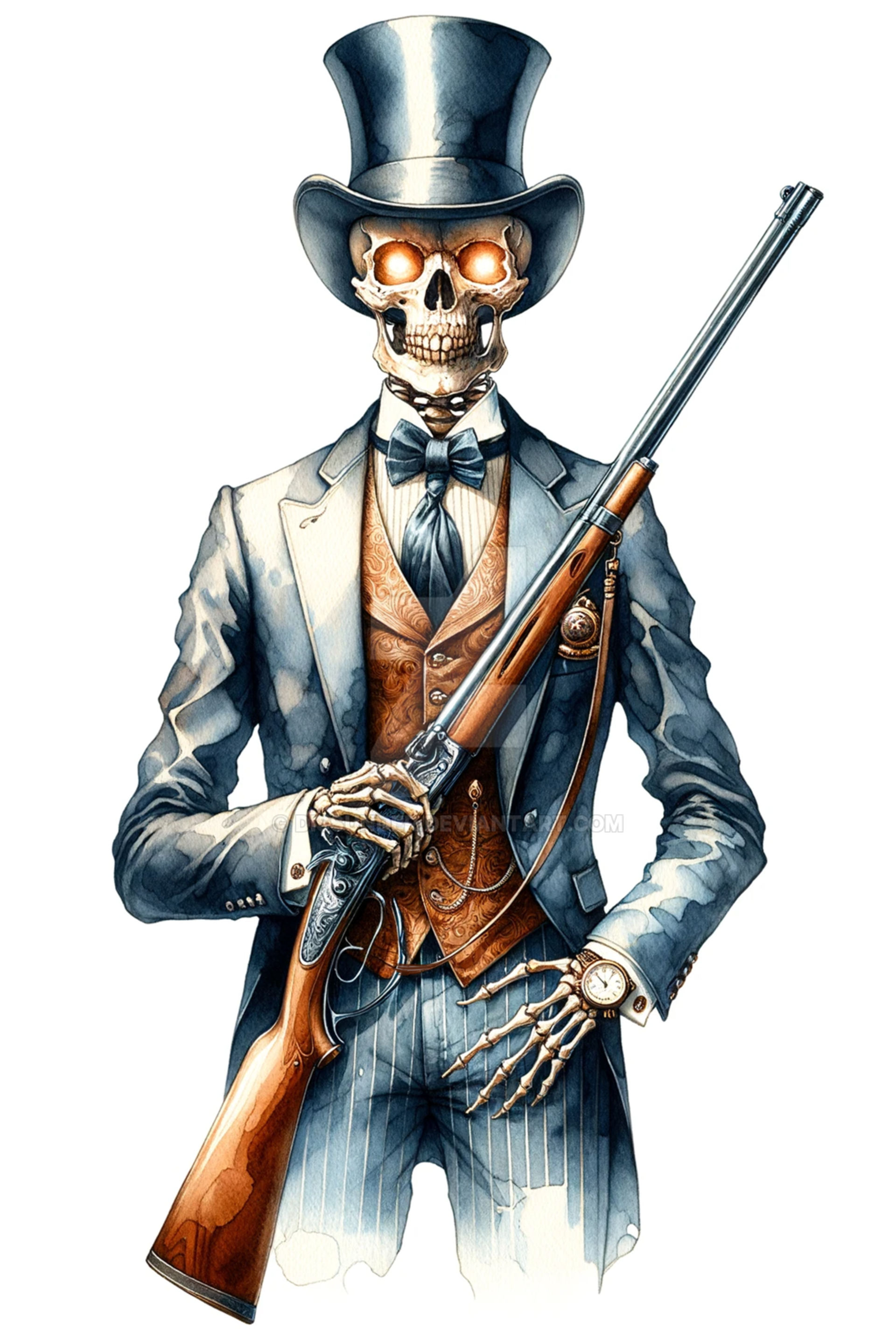 Skeleton Gentleman Male Character Art 4$ by Dissunder on DeviantArt