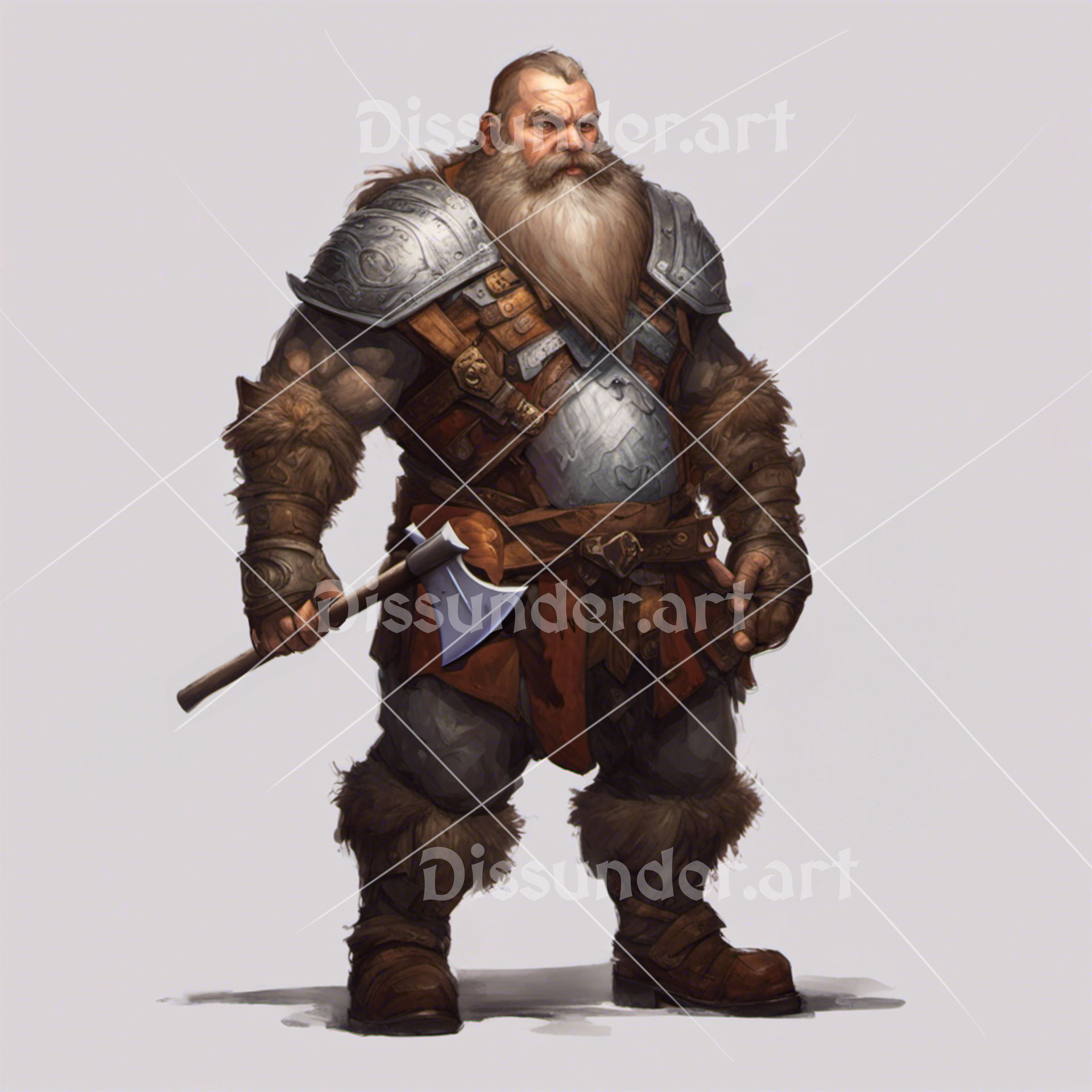 Dwarf Reference Image Mountain Dwarf Male Fghter 8$ by Dissunder on DeviantArt