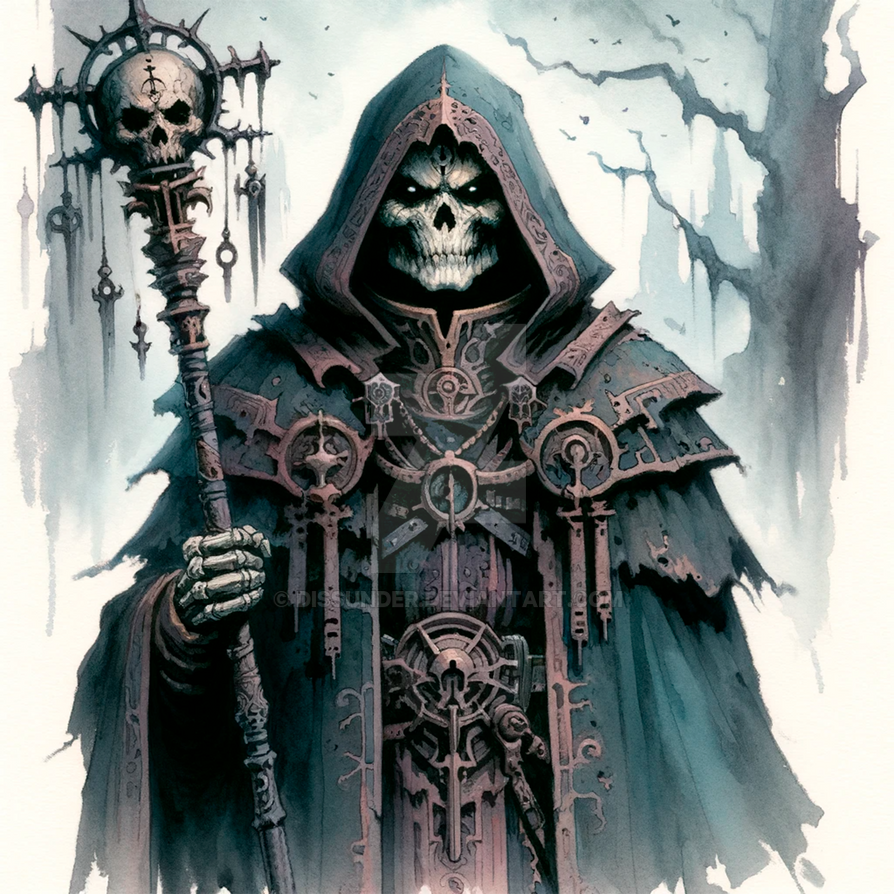 Dark Priest of Undead God Adoptable 4$ by Dissunder on DeviantArt