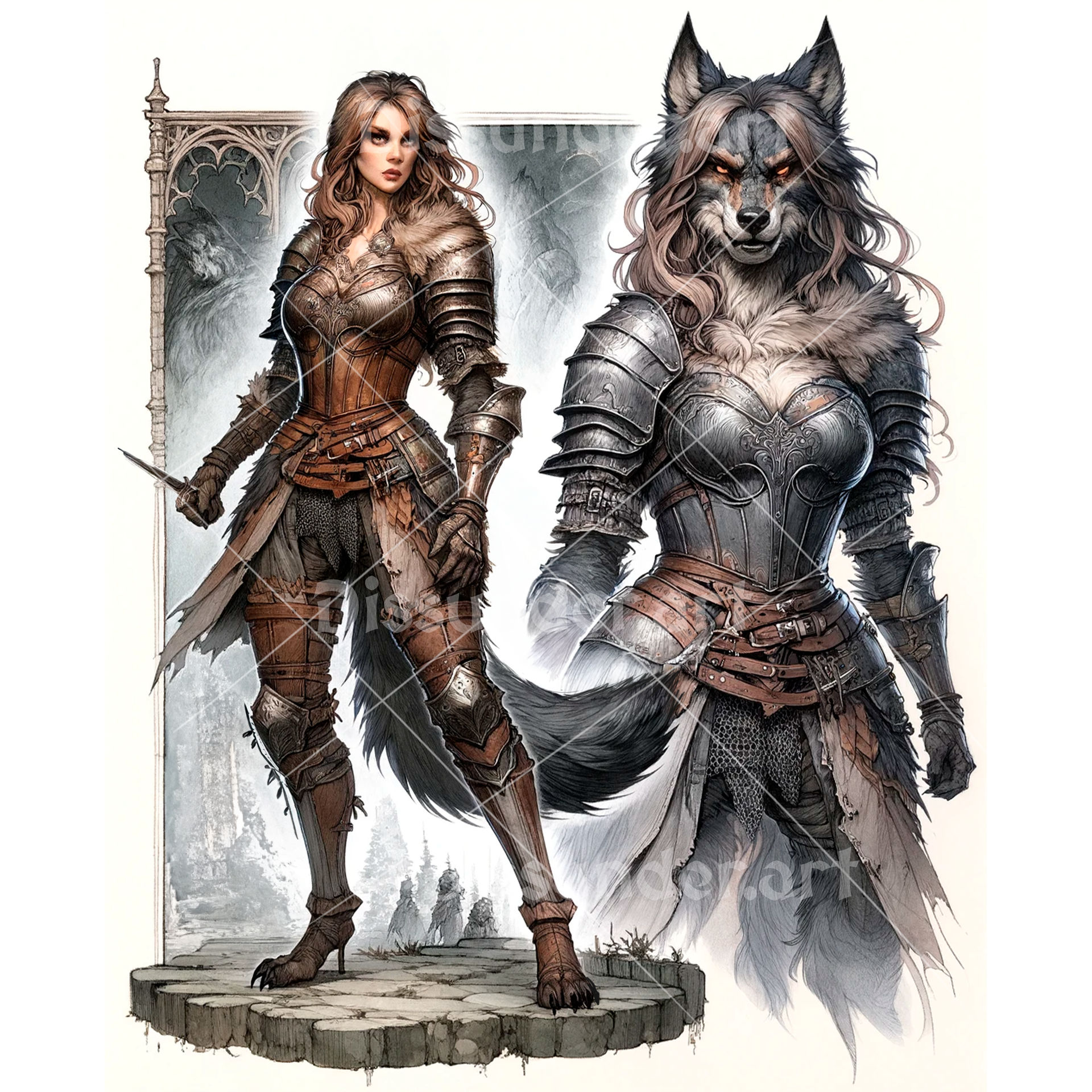 Adoptable Werewolf Lady Character Art 10 By Dissunder On DeviantArt adoptable-werewolf-lady-character-art-10-by-dissunder-on-deviantart
