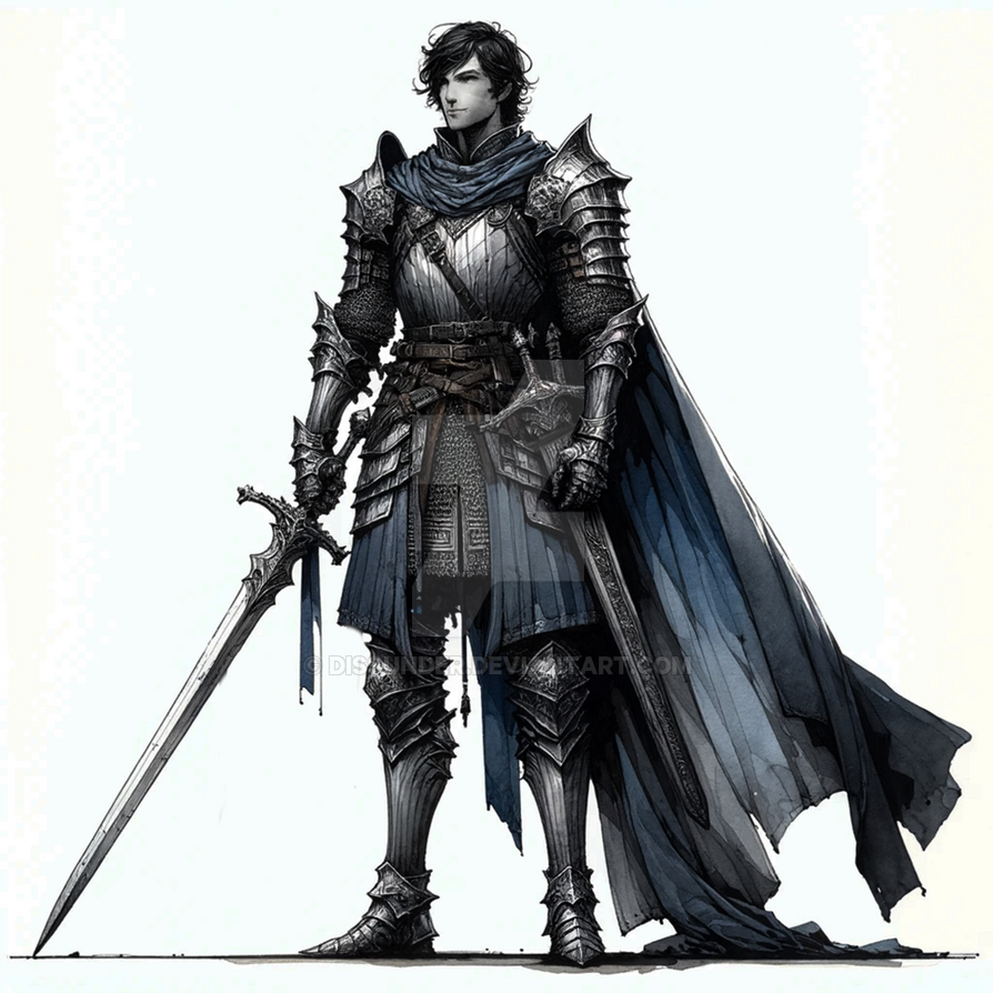 Humans Magic Knight Adoptable Human Warrior Knight Character 6$ by Dissunder on DeviantArt