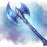 The Axe of Cold Rage. Adoptable Fantasy CLOSED