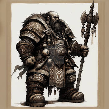 Dwarf Renegade Warrior Veteran 7$