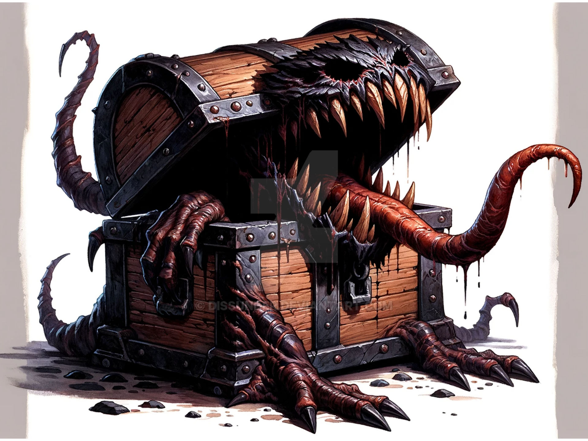 Mimic Adoptable DnD Creature Art 7 By Dissunder On DeviantArt mimic-adoptable-dnd-creature-art-7-by-dissunder-on-deviantart