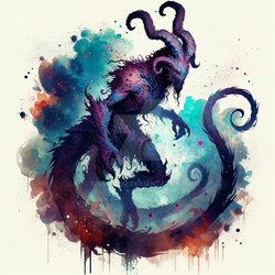 Devourer of Mortal Souls. Adoptable Demon Creature