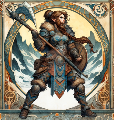 Viking Shield Maiden Aloise by Heinkelboy05 on DeviantArt