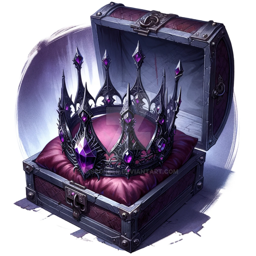 Drow Cursed Crown. Adoptable RPG Item 5$ by Dissunder on DeviantArt