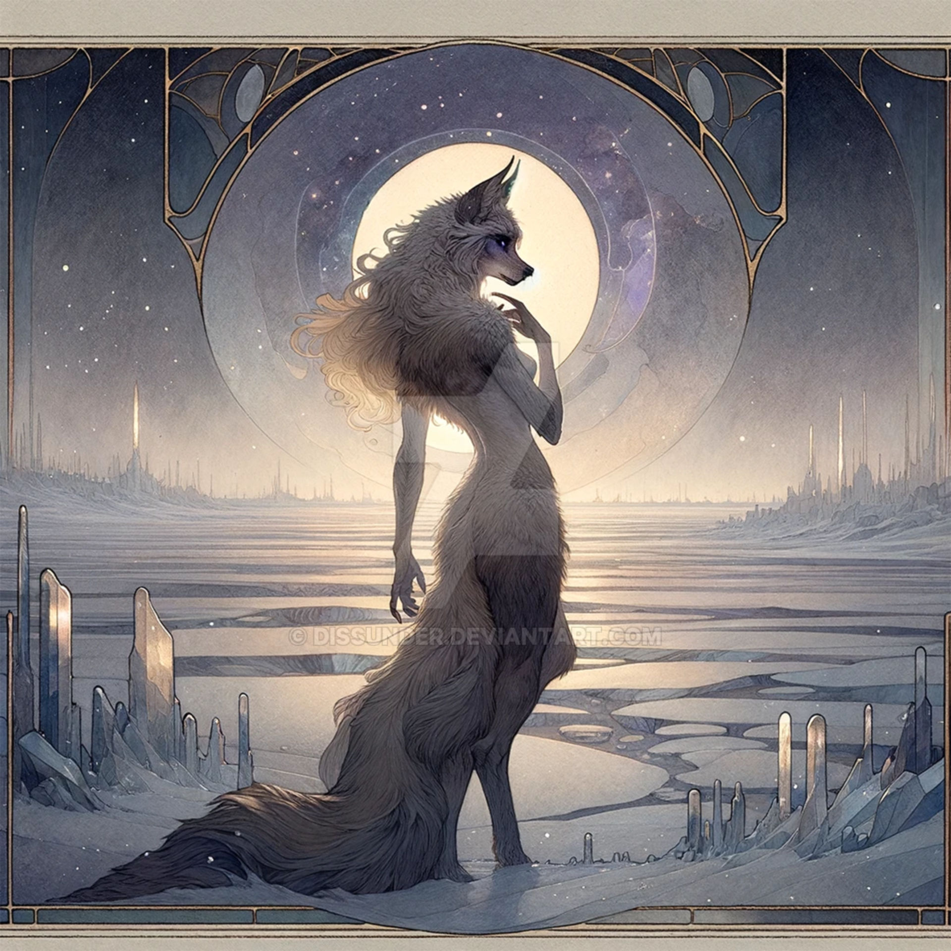 Beasted Werewolf Male Adoptable Creature Art 7$ by AICraftAdoptables on ...