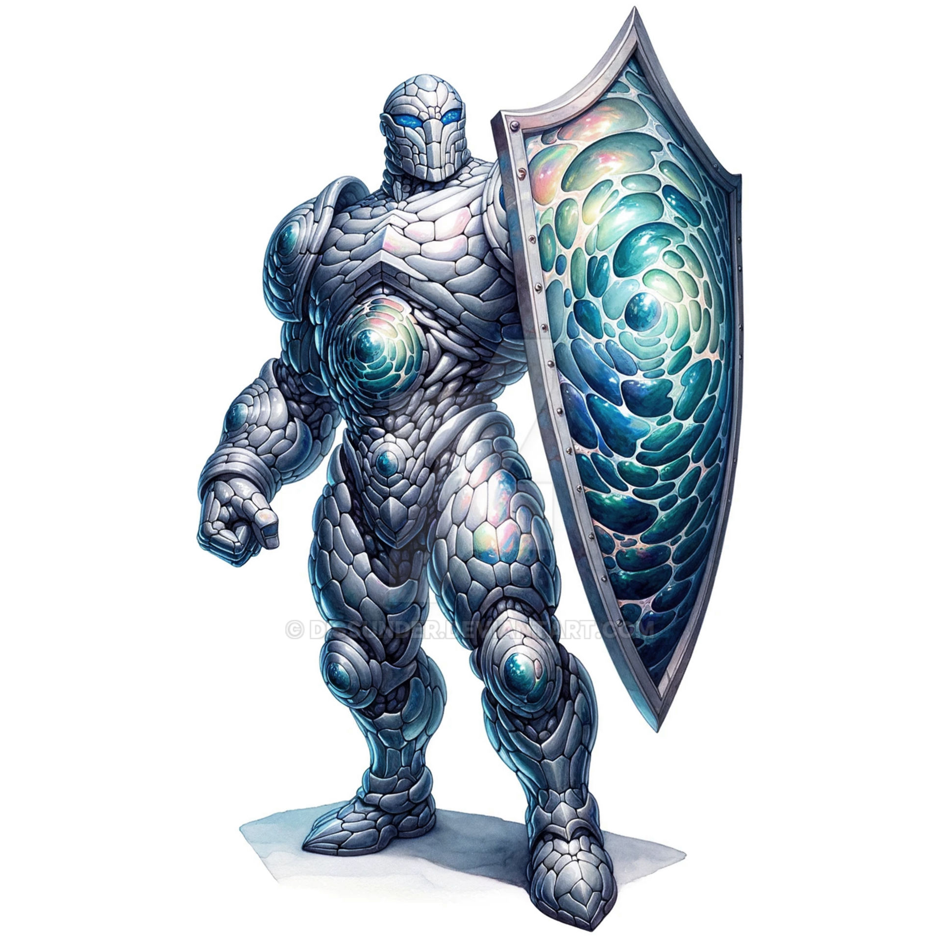 Shield Element Elemental Shield Guardian Adoptable Art 6$ by Dissunder on DeviantArt