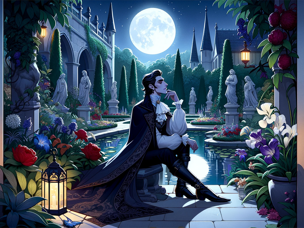 Vampire Nightwalker Lord Vampire Night Thinker Cartoon Free AI Art by Dissunder on DeviantArt