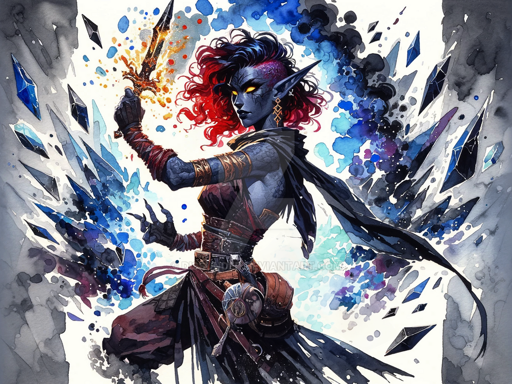 Drow Rogue DnD Female Character Adoptable Art 10 By Dissunder On drow-rogue-dnd-female-character-adoptable-art-10-by-dissunder-on