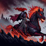 Redhead Dark Chaos Knight Lady Beast Rider 8$