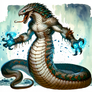 Naga Battle Sorcerer Adoptable Creature Art 7$