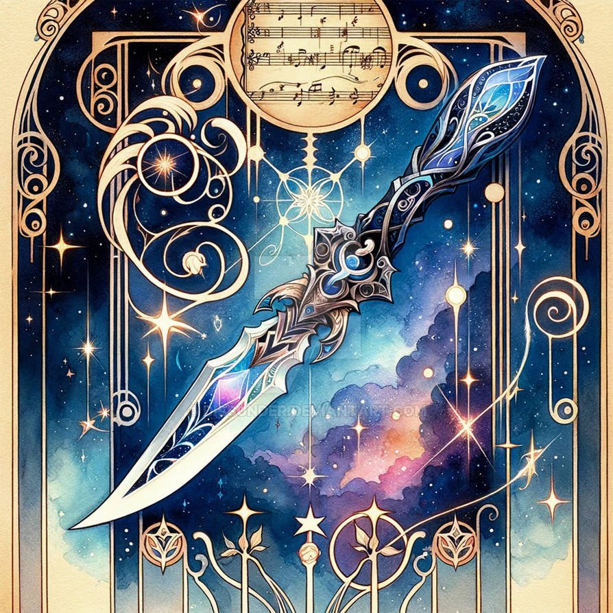 The Knife of Celestial Harmony. DnD RPG Item 4$ by Dissunder on DeviantArt