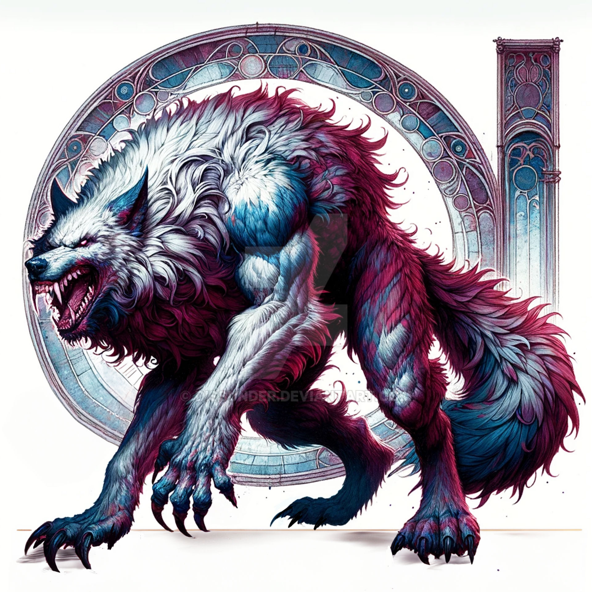Monstrous Werewolf Adoptable DnD Creature Art 8 By Dissunder On DeviantArt monstrous-werewolf-adoptable-dnd-creature-art-8-by-dissunder-on-deviantart