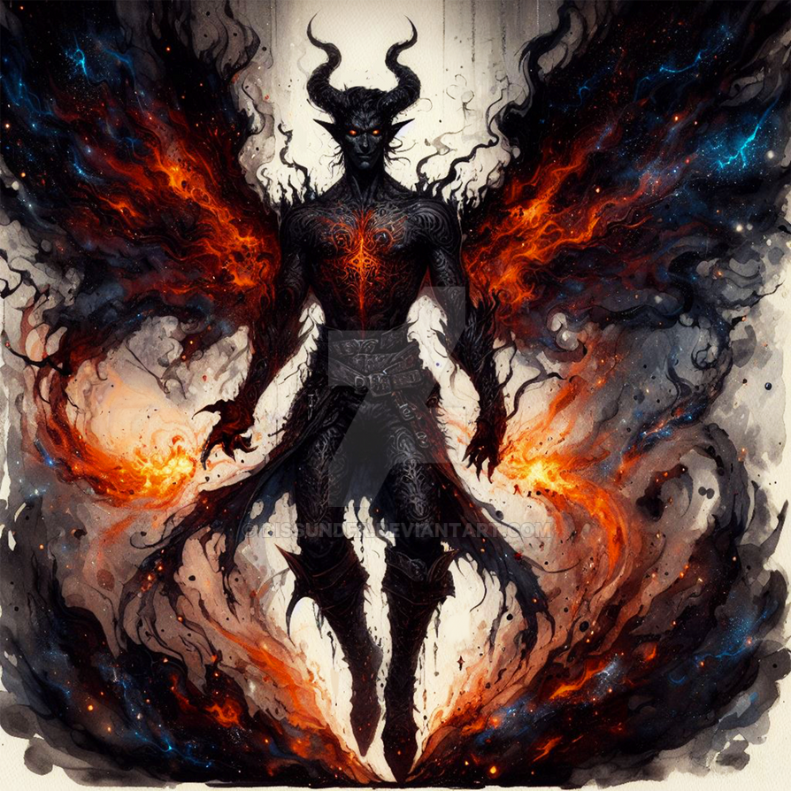 Infurnus Raging Infernal Horned Incubus Ifrit Adoptable Character by Dissunder on ...