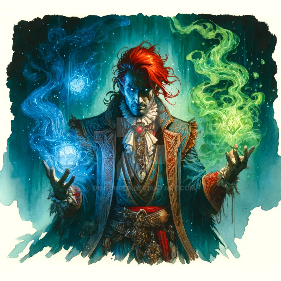 Sorcerer Adoptable Character Art DnD Magician by Dissunder on DeviantArt