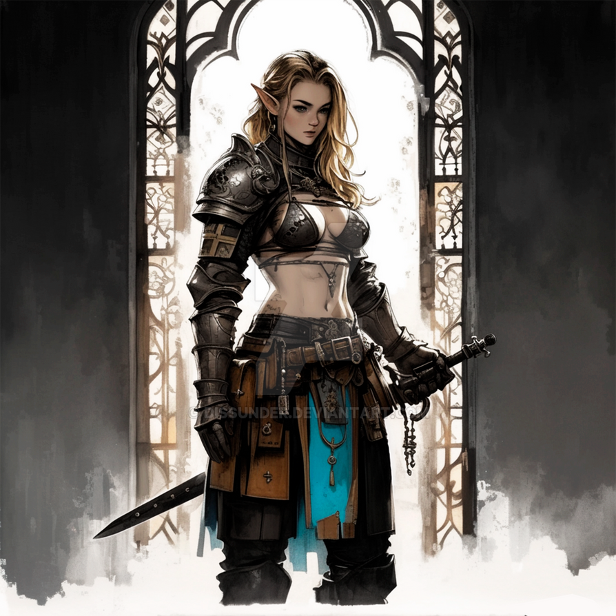 Dnd Elf Rouges Elf Rogue Adoptable Character Art Fantasy DnD 12$ by Dissunder on ...