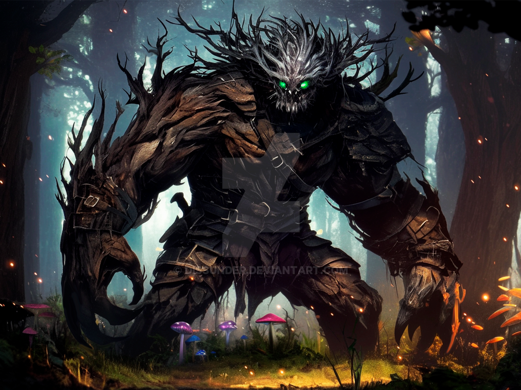 Ente Rpg Trent Ent Forest Creature Adoptable Art DnD by Dissunder on DeviantArt