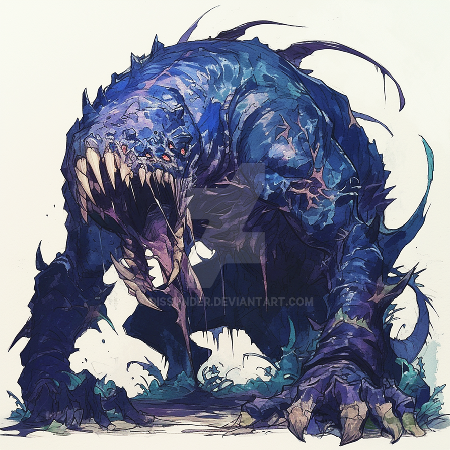 Beast Monster Creature Fantasy Macabre Adoptable