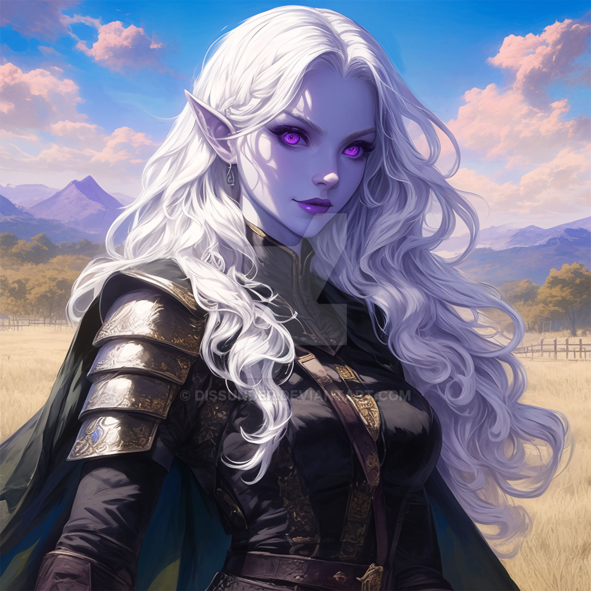 Drow Rogue DnD Fantasy Adoptable Art Character 7$ by Dissunder on ...