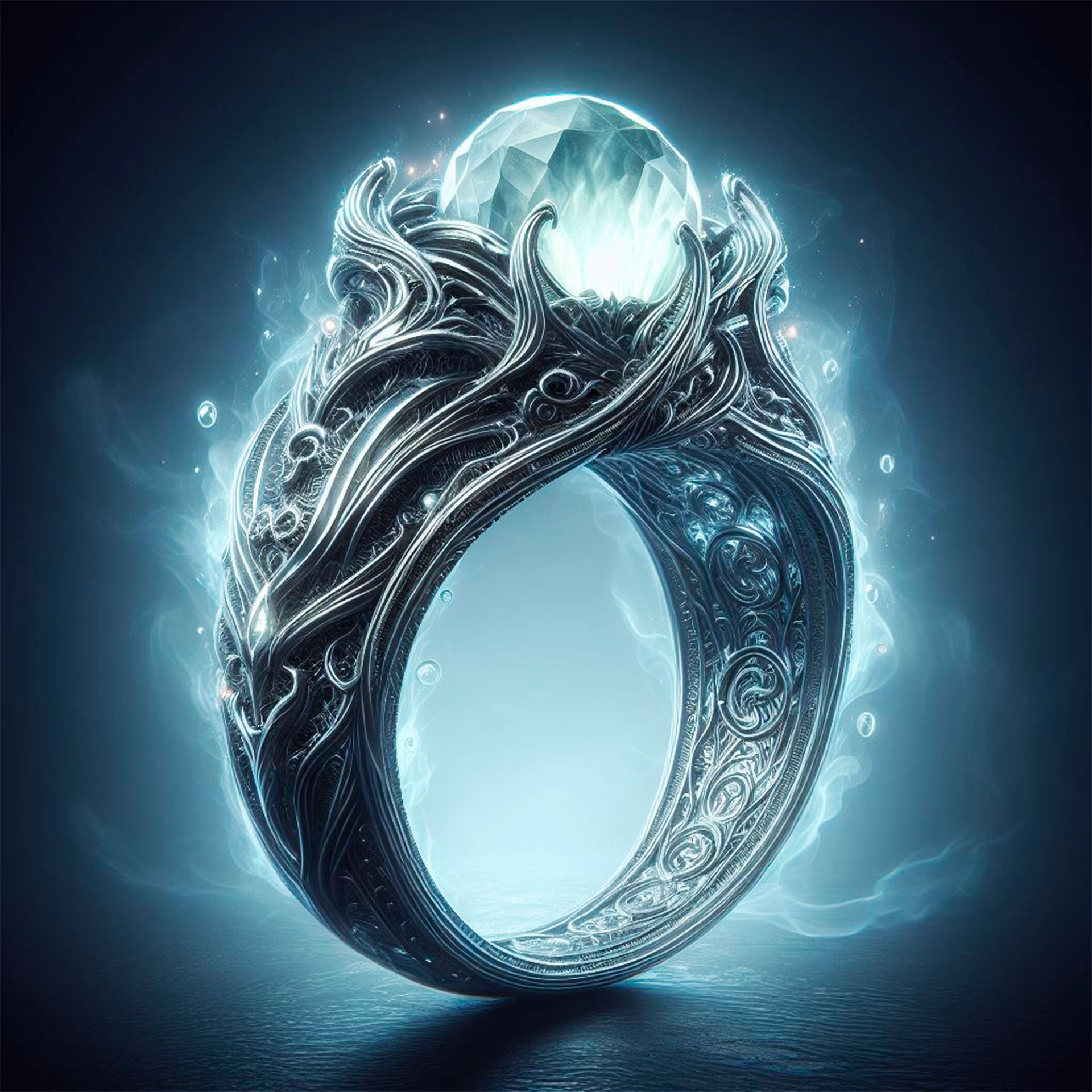 The Cryospheric Armillary DnD RPG Ring Adoptable by Dissunder on DeviantArt