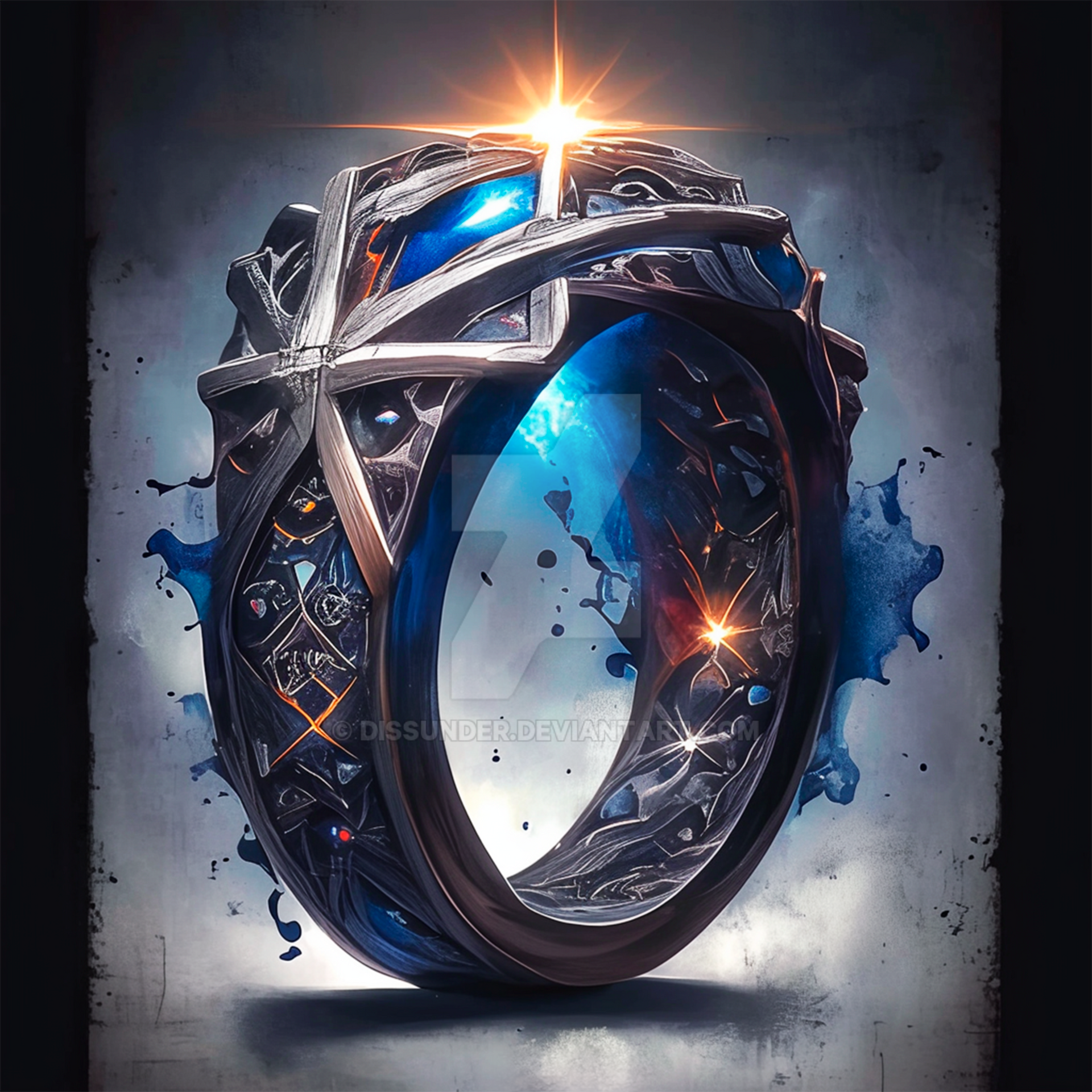 Strangling Rings Dnd The Celestial Wayfinder's Ring DnD RPG Item Art 5$ by Dissunder on ...