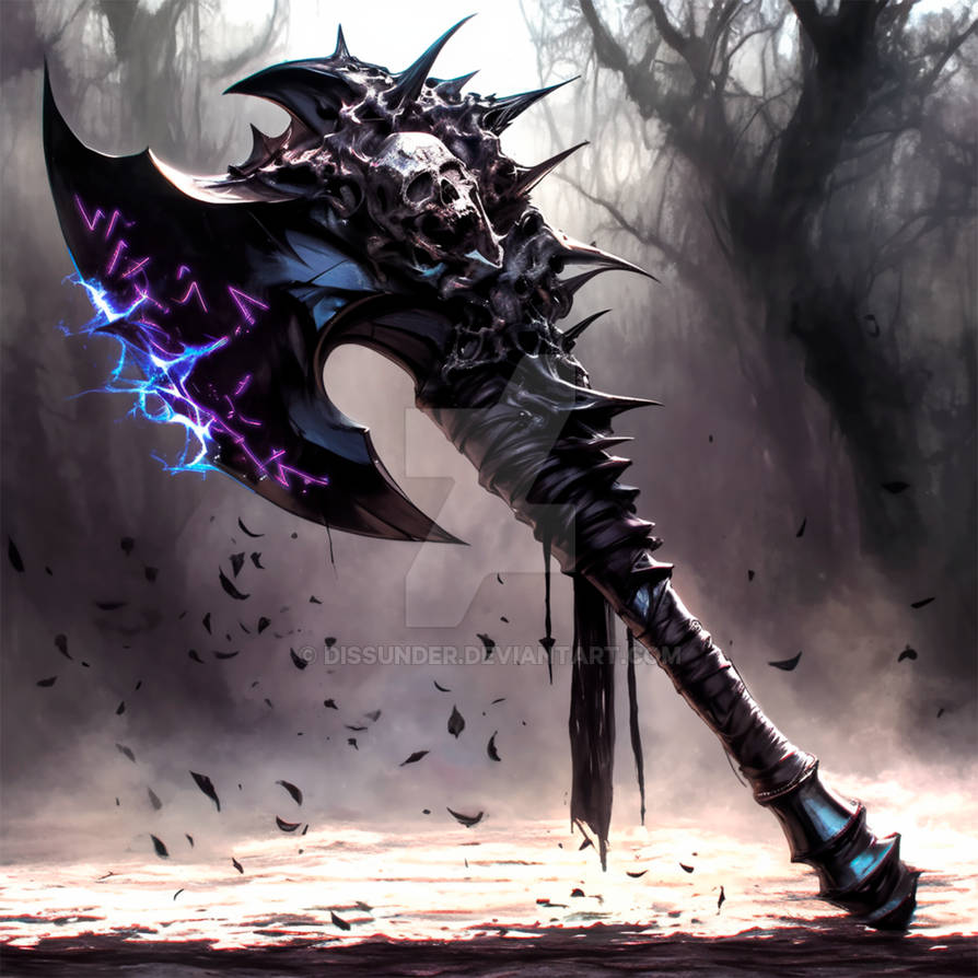 The Wraith Reaver Ashen Maw DnD RPG Weapon Adopt by Dissunder on DeviantArt