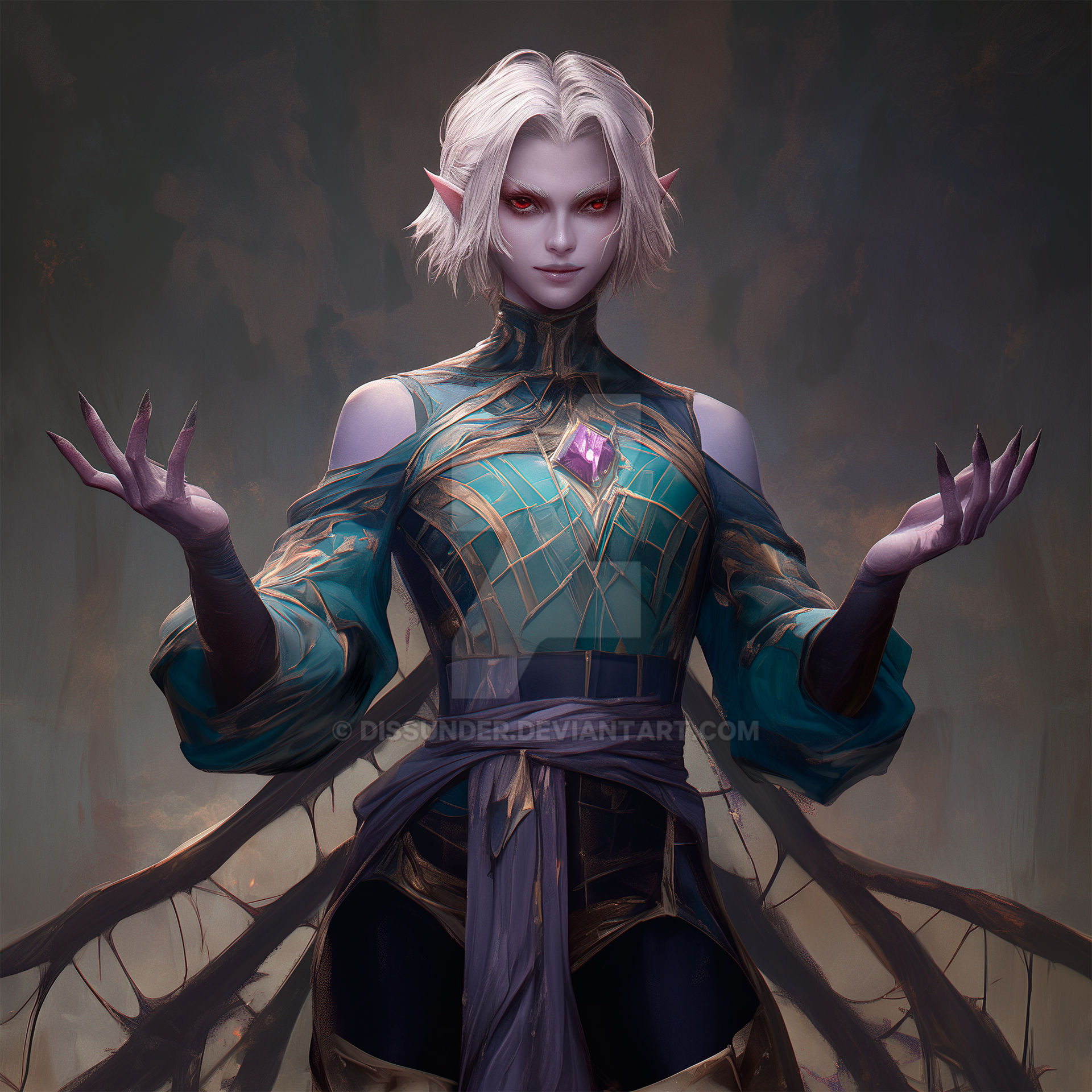 Drow Deviantart Drow Renegade Warlock DnD Character Art Adopt 7$ by Dissunder on DeviantArt