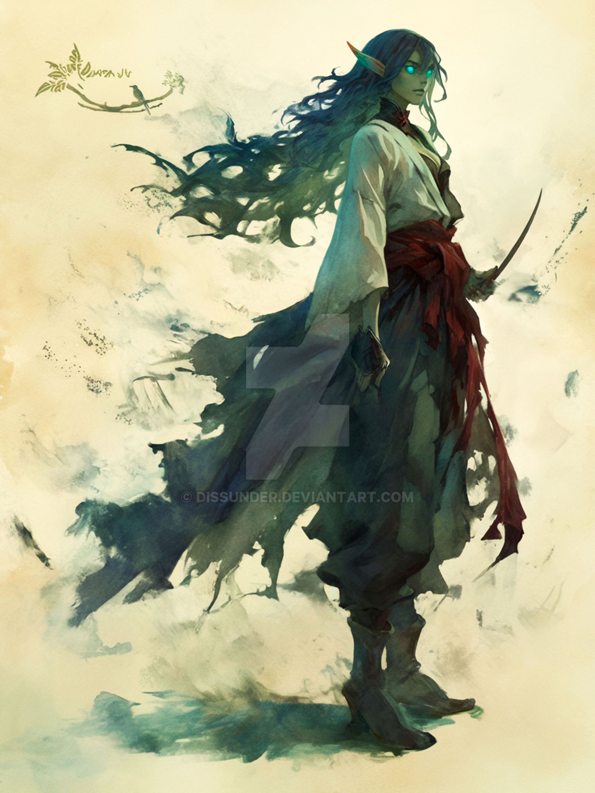 Dnd Elf Rouges Elf Rogue Adventurer Adoptable DnD Art Fantasy 6$ by Dissunder on ...