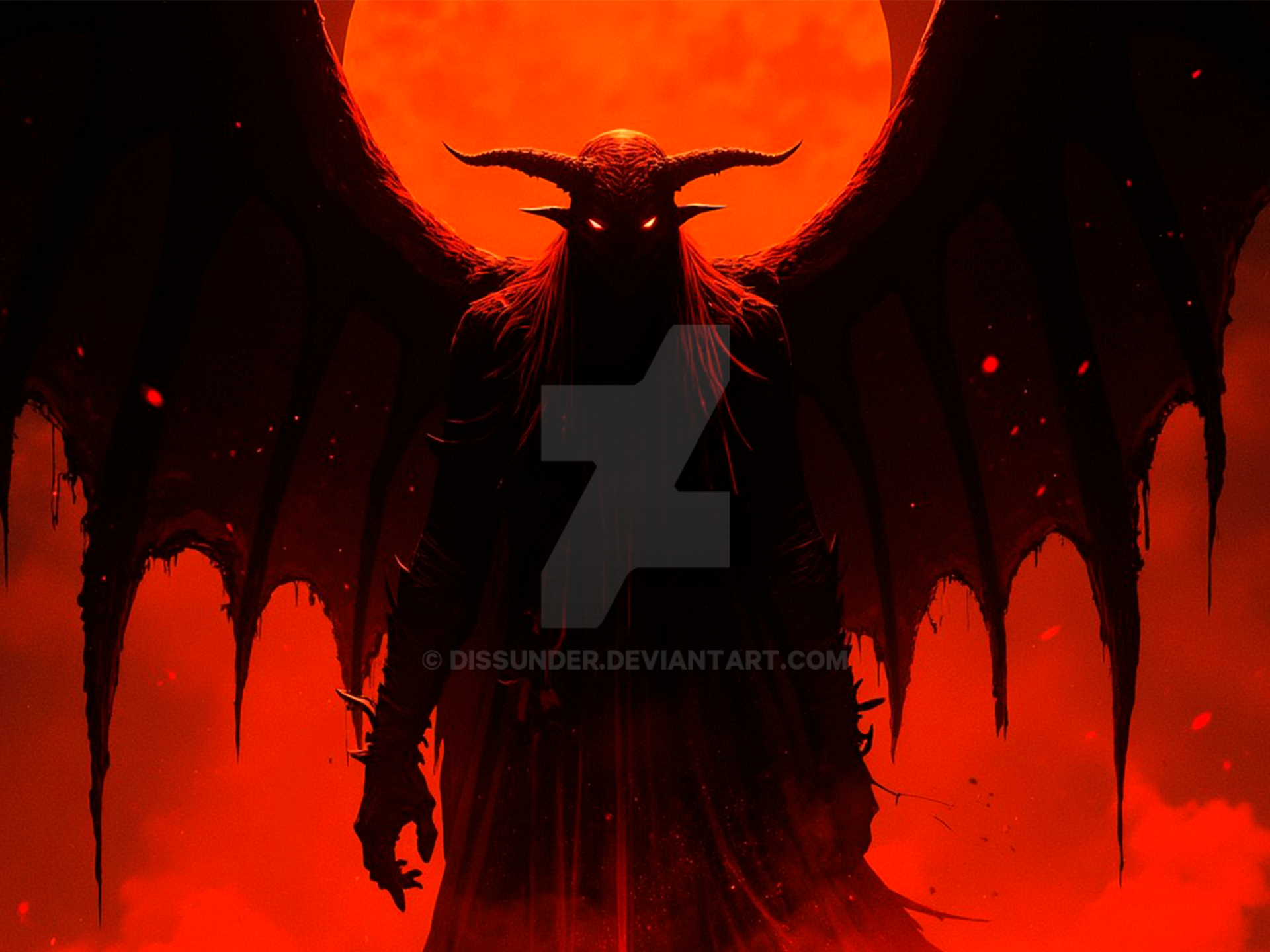 Cubus Demon Incubus Demon Winged Horned Adoptable Art Gothic by Dissunder on DeviantArt