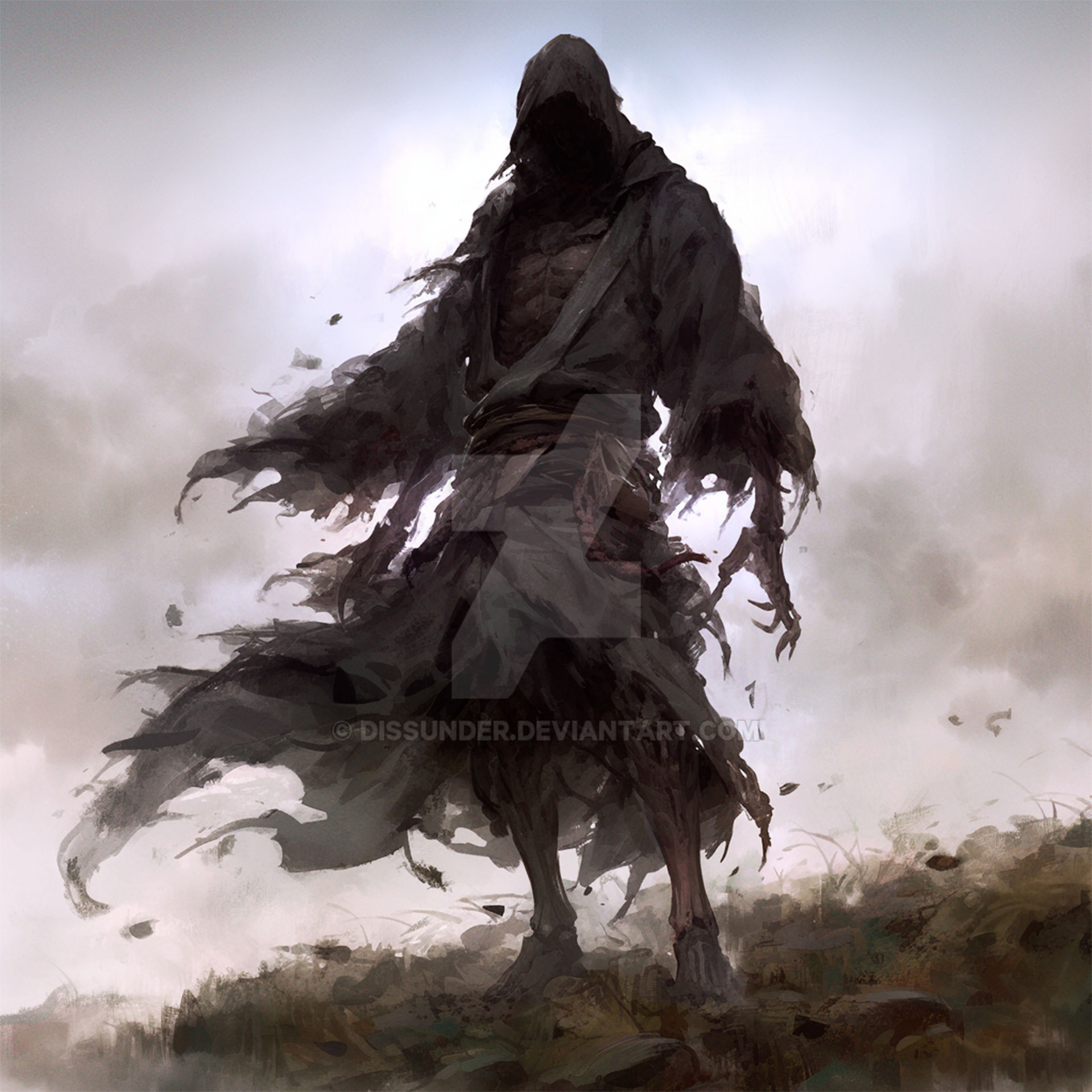 Undead Lich Hooded Skeleton Wraith Immortal Adopt by Dissunder on ...