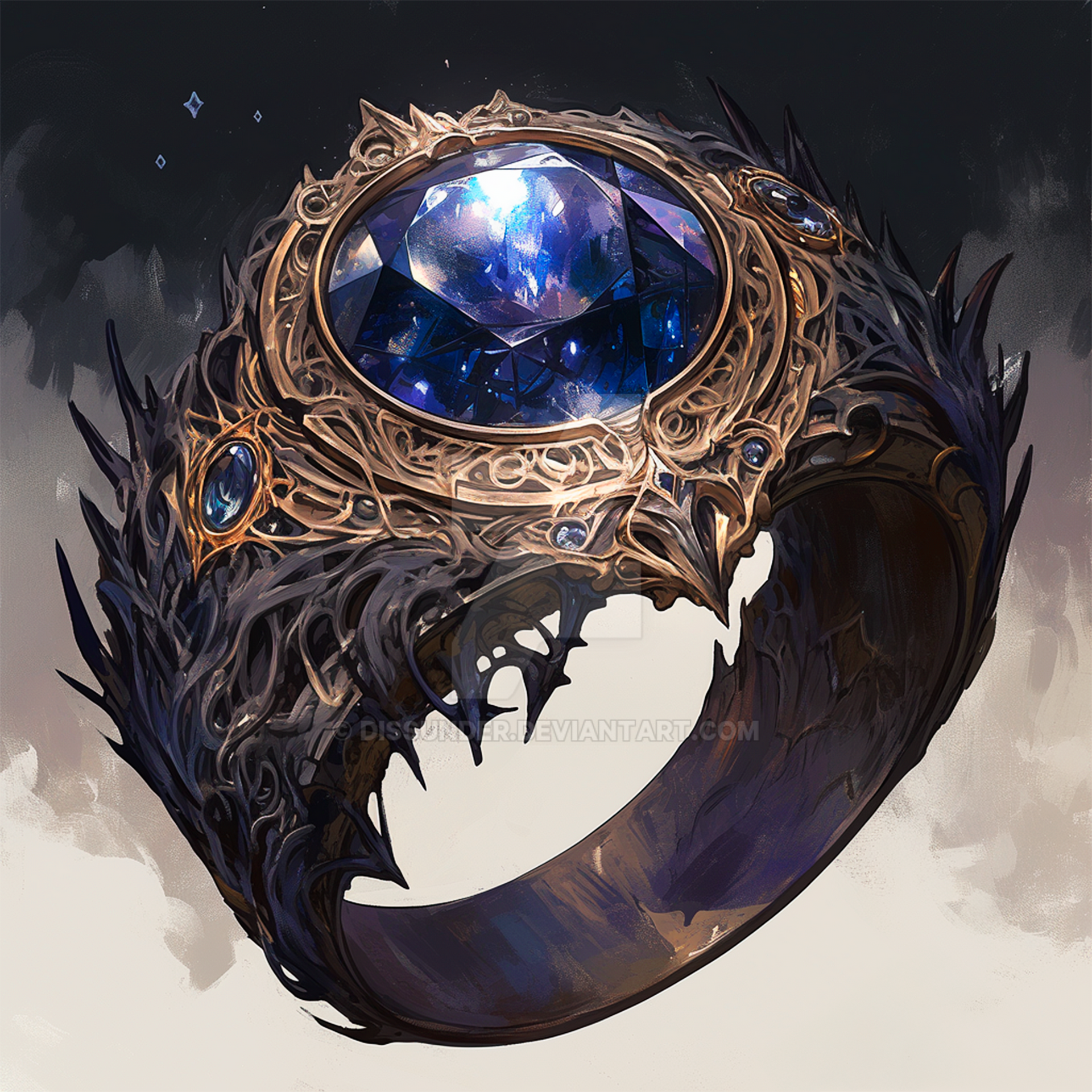 Strangling Rings Dnd Starforge Ring. DnD RPG Adoptable Epic Item Art 6$ by Dissunder on ...