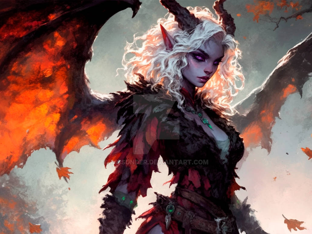 Succubus Horned Demoness Epic DnD Autumn Fantasy By Dissunder On DeviantArt succubus-horned-demoness-epic-dnd-autumn-fantasy-by-dissunder-on-deviantart