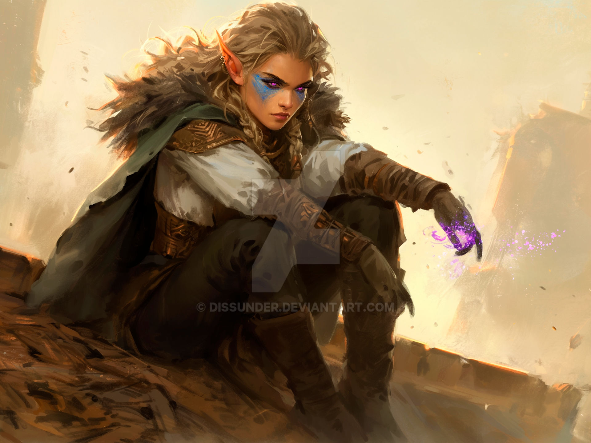 Dnd Elf Rouges Elf Rogue DnD Fantasy Thief Stealth Character Art by Dissunder on ...