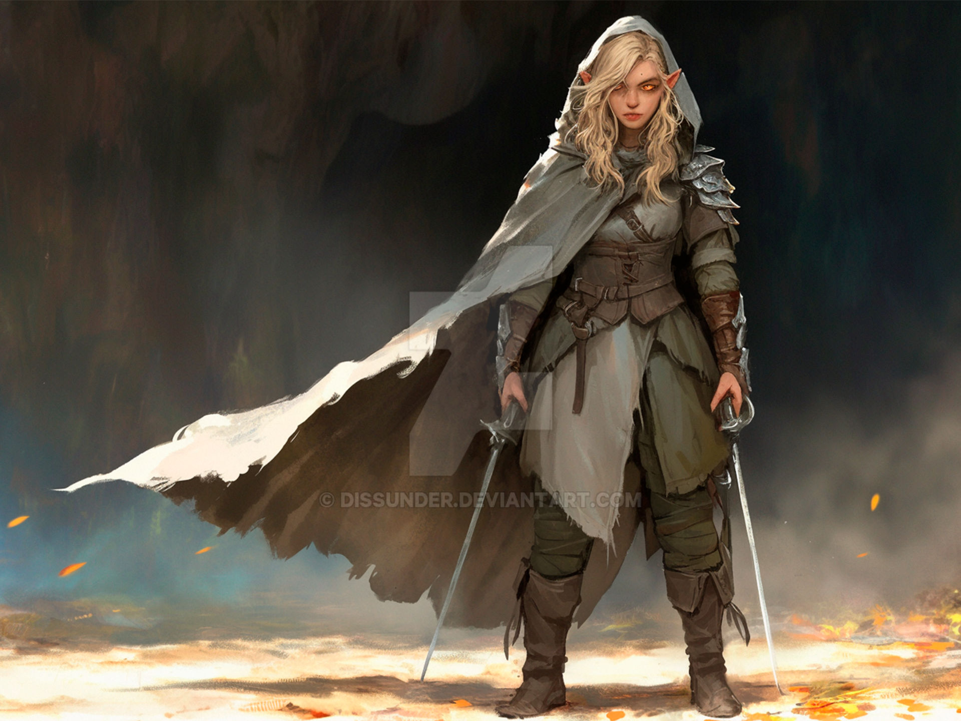 Dnd Elf Rouges Elf Rogue DnD Assassin Thief Fantasy Epic Art by Dissunder on DeviantArt