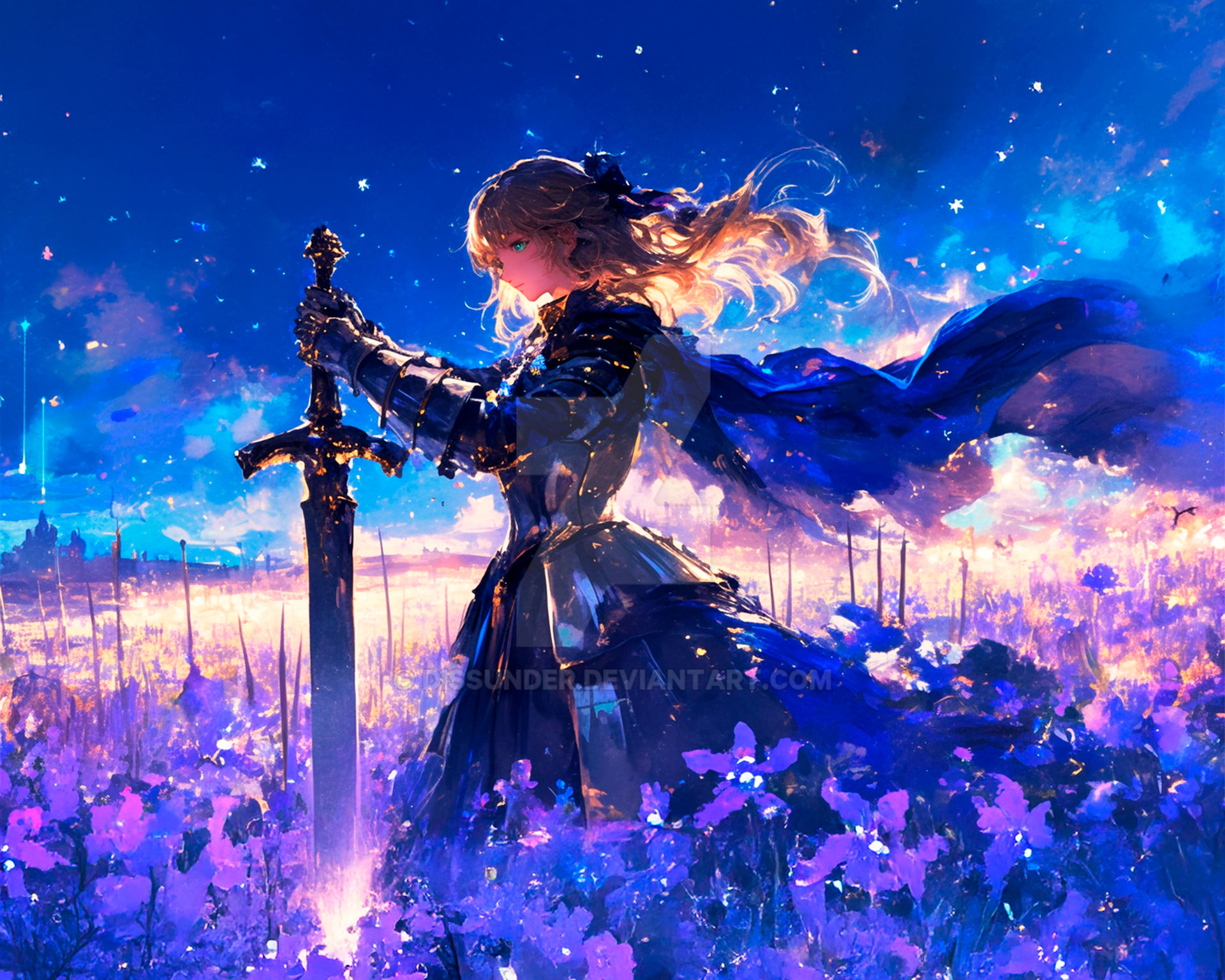 Human Epic Human Epic Paladin Celestial Warrior Anime Art HD by Dissunder on ...