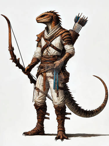 Lizard Assassin Sskarn Vrell, the Verdant Fang. DnD Assassin OC by Dissunder on DeviantArt
