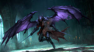Incubus Winged Demon Warrior Knight Assassin Epic
