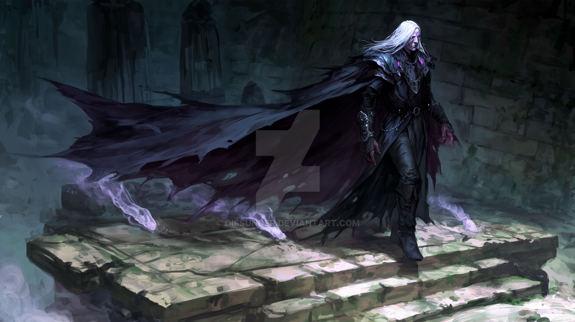 Vampire Dro Warlock Necromancer Drow Vampire Gothic Epic HD by Dissunder on DeviantArt