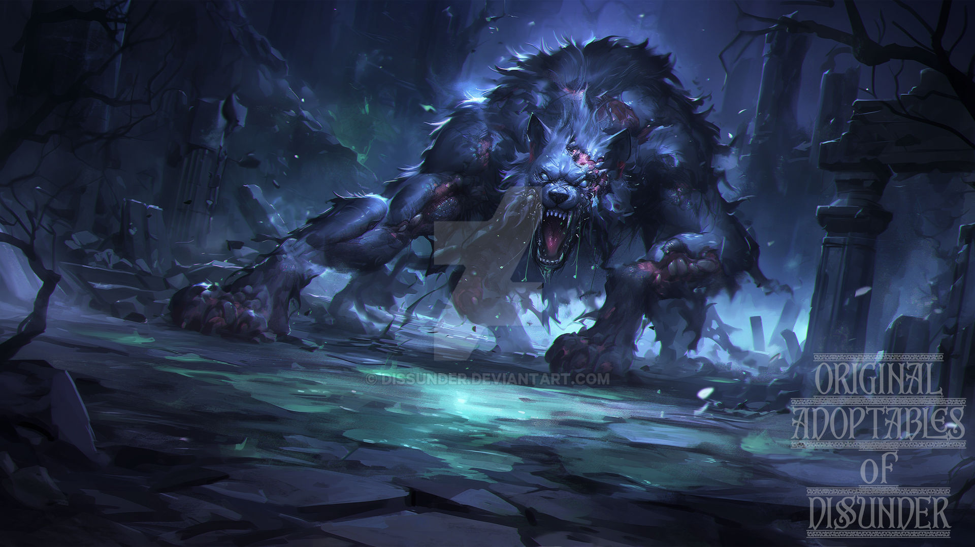 Undead Werewolf Zombie Creature Beast Macabre HD by Dissunder on DeviantArt