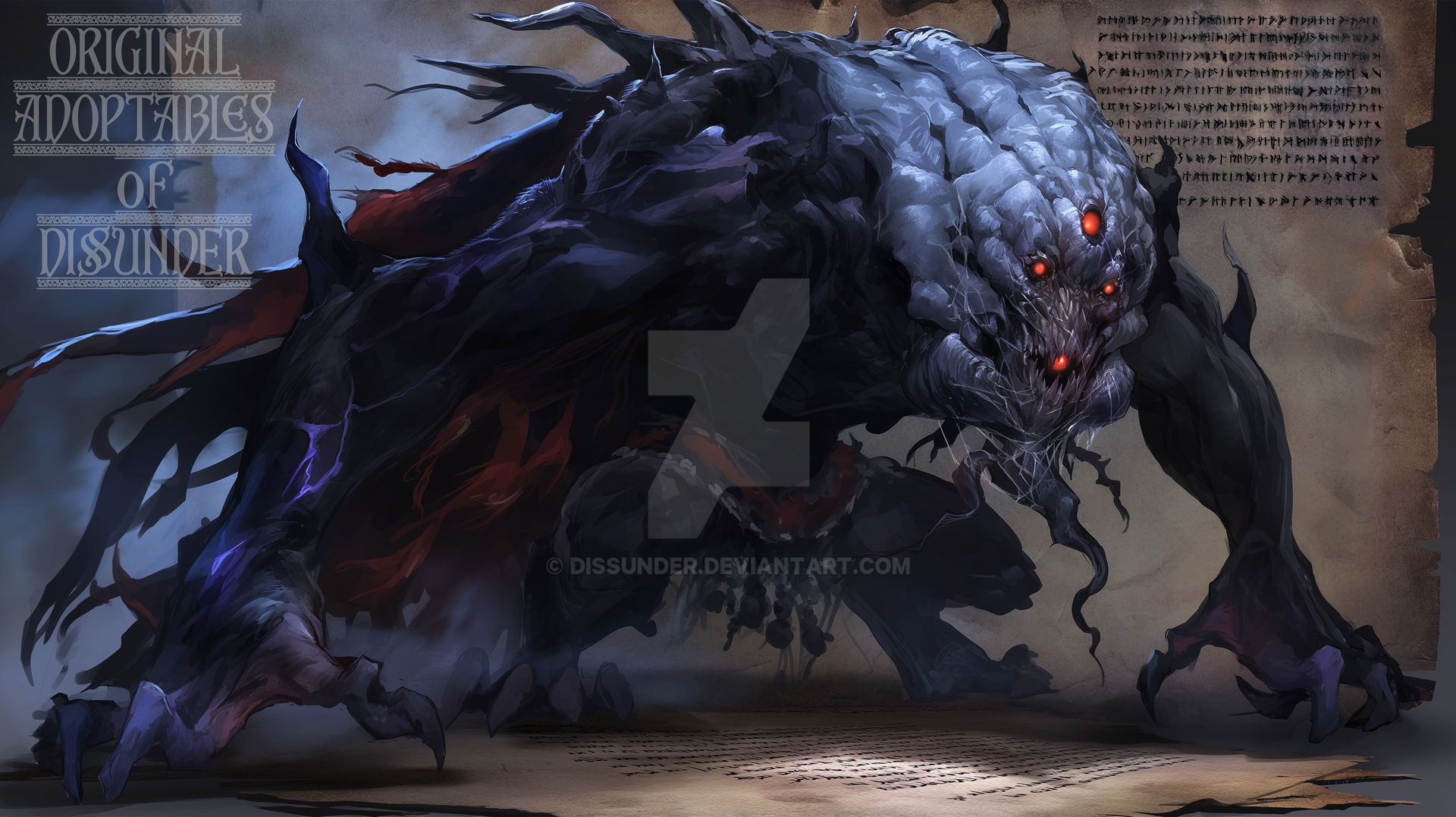 Dungeon Terror Monster Creature Demon DnD Art HD by Dissunder on DeviantArt